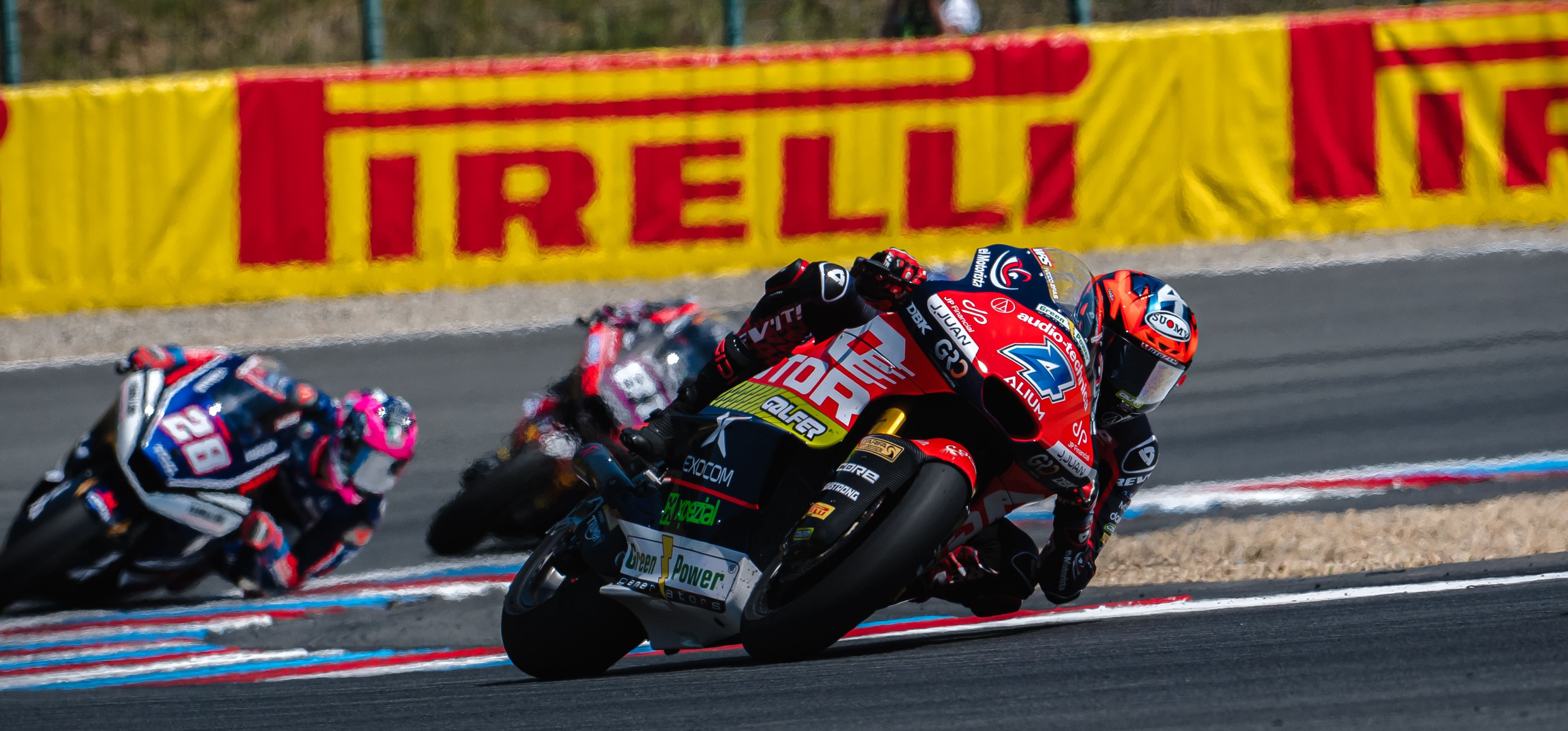 Ortolá wins in Moto2™ on soft compounds, Danish in Moto3™ on mediums
