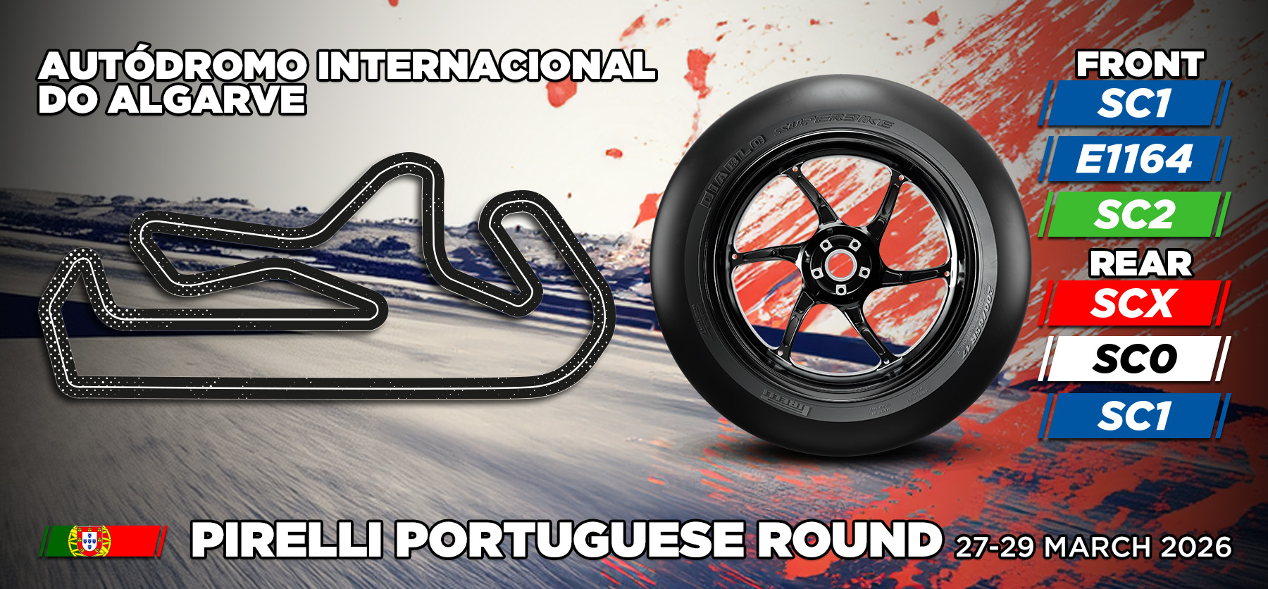 Pirelli debuts a new front tyre at Portimão