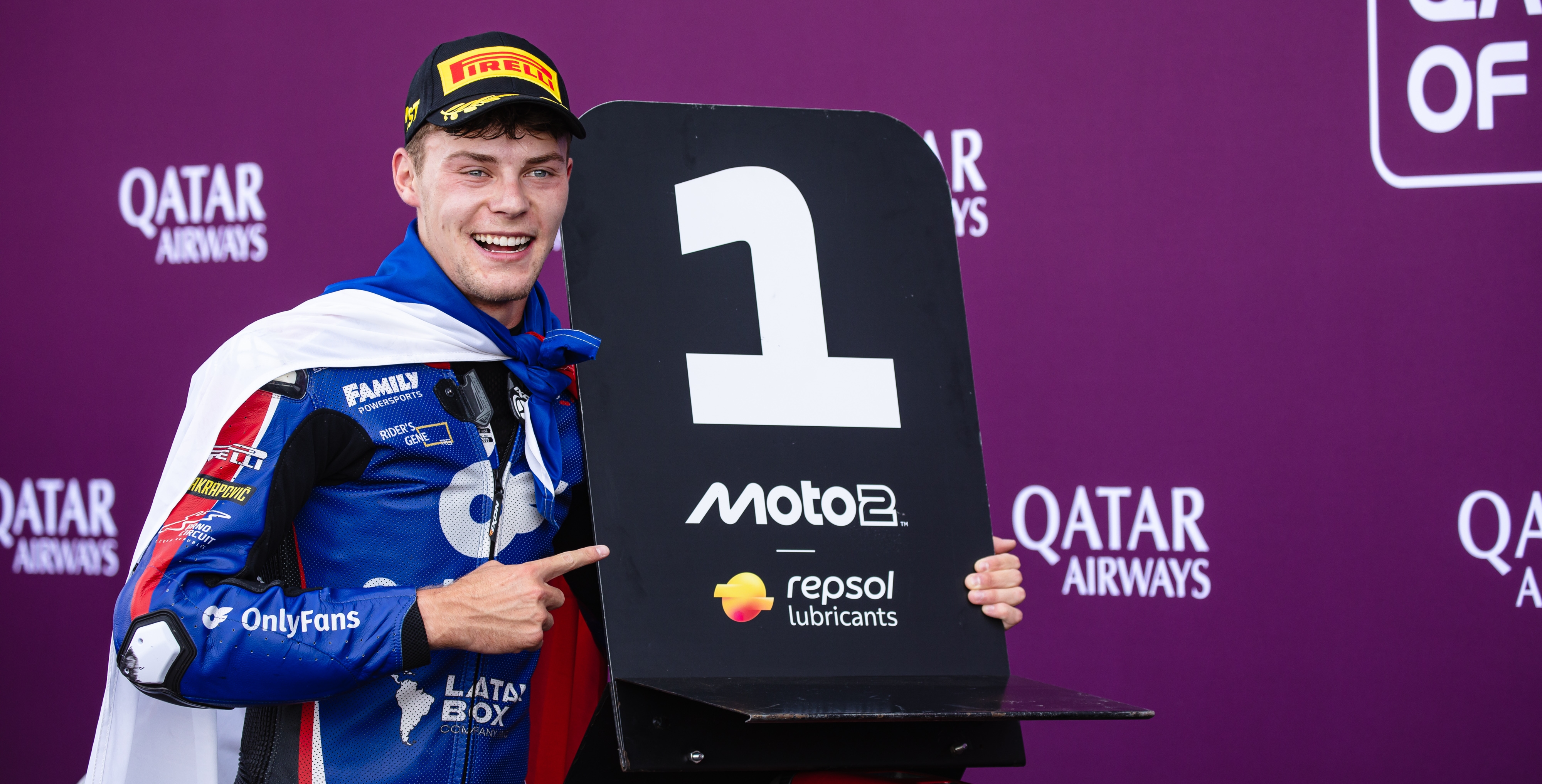First Moto2™ win for Salač and second Moto3™ win for Almansa